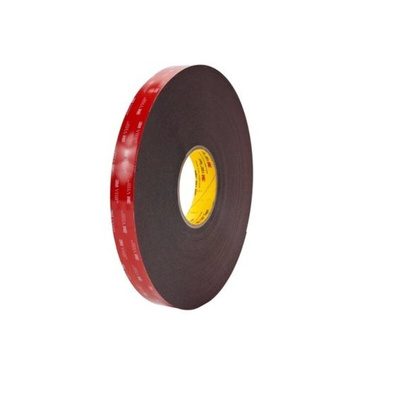 3M 5952F, VHB™ Black Foam Tape, 19mm x 33m, 1.1mm Thick