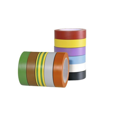 HellermannTyton HelaTape Flex Assorted PVC Electrical Tape, 15mm x 10m