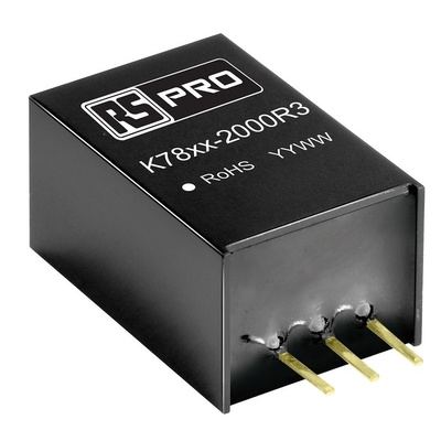 RS PRO PCB Mount Switching Regulator, 3.3V dc Output Voltage, 6 → 36V dc Input Voltage, 2A Output Current