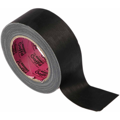 Advance Tapes AT200 Black Matt Gaffa Tape, 50mm x 25m, 0.26mm Thick