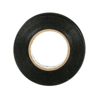 3M Temflex Black Vinyl Electrical Tape, 19mm x 20m