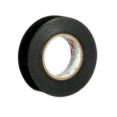 3M Temflex Black Vinyl Electrical Tape, 19mm x 20m