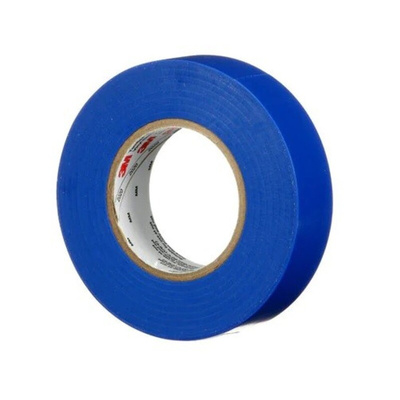 3M Temflex Blue Vinyl Electrical Tape, 15mm x 10m