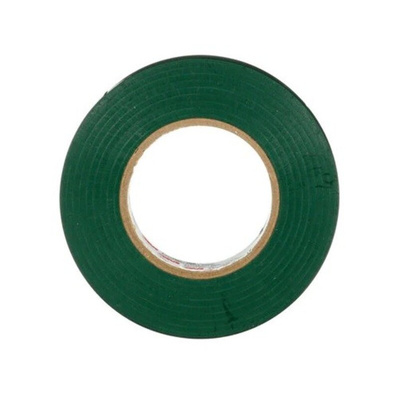 3M Temflex Green Vinyl Electrical Tape, 19mm x 20m