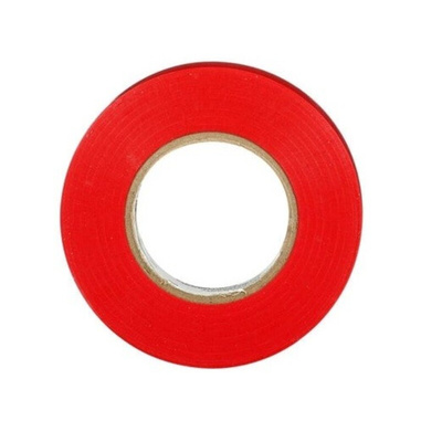 3M Temflex 165 Red Vinyl Electrical Tape, 19mm x 20m