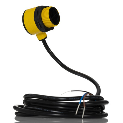 Banner Diffuse Photoelectric Sensor, Barrel Sensor, 400 mm Detection Range