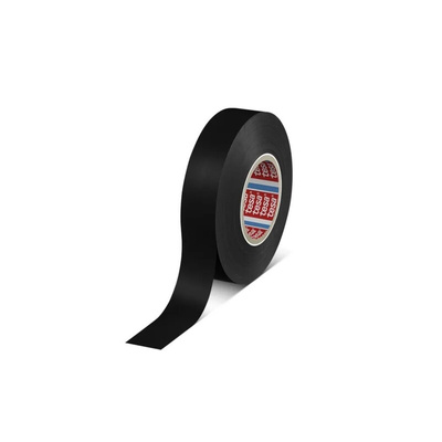 Tesa Premium Soft Black PVC Electrical Tape, 15mm x 33m