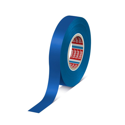 Tesa Premium Soft Blue PVC Electrical Tape, 19mm x 33m