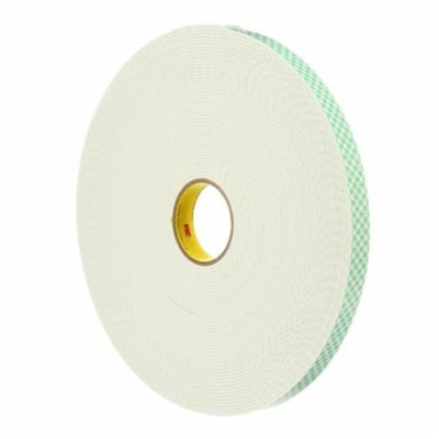 3M SCOTCH 4008, 4008 White Foam Tape, 19mm x 33m, 3.2mm Thick