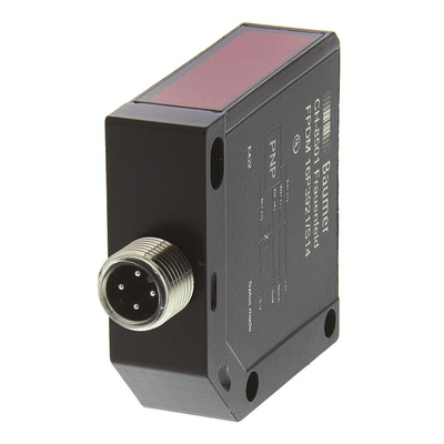 Baumer Retroreflective Photoelectric Sensor, Block Sensor, 4 m Detection Range