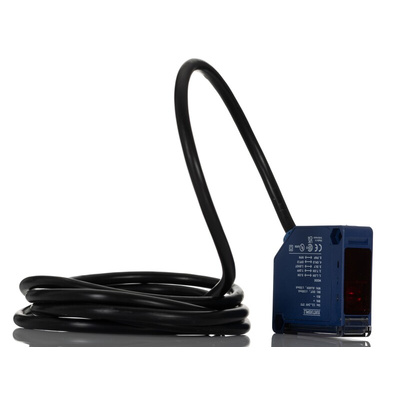 Telemecanique Sensors Retroreflective Photoelectric Sensor, Compact Sensor, 1.5 m Detection Range