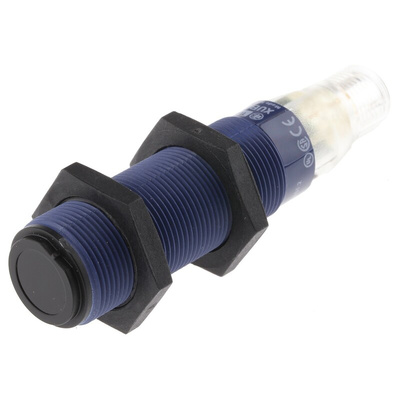 Telemecanique Sensors Through Beam Photoelectric Sensor, Barrel Sensor, 15 m Detection Range