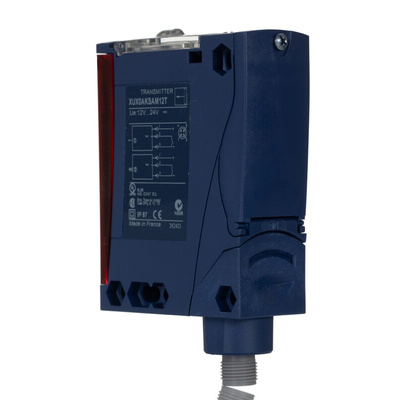 Telemecanique Sensors Through Beam Photoelectric Sensor, Block Sensor, 40 m Detection Range