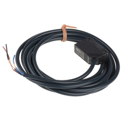 Omron Background Suppression Distance Sensor, Block Sensor, 20 mm → 300 mm Detection Range