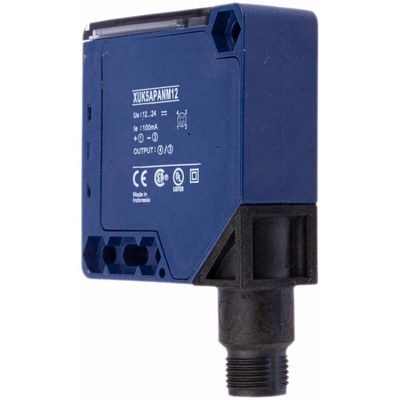 Telemecanique Sensors Diffuse Photoelectric Sensor, Compact Sensor, 1 m Detection Range