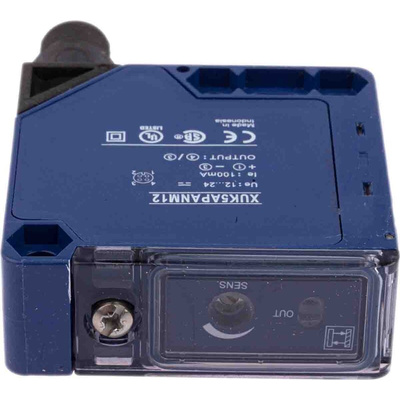 Telemecanique Sensors Diffuse Photoelectric Sensor, Compact Sensor, 1 m Detection Range