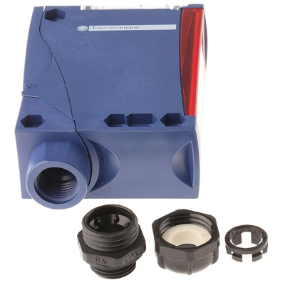 Telemecanique Sensors Through Beam Photoelectric Sensor, Block Sensor, 40 m Detection Range