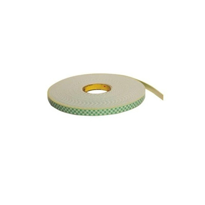 3M 4026 White Foam Tape, 19mm x 33m, 1.6mm Thick