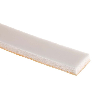 RS PRO White Foam Tape, 15mm x 6m, 4.8mm Thick