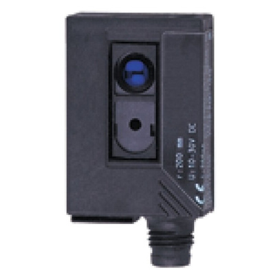 ifm electronic Diffuse Photoelectric Sensor, Block Sensor, 15 mm → 200 mm Detection Range