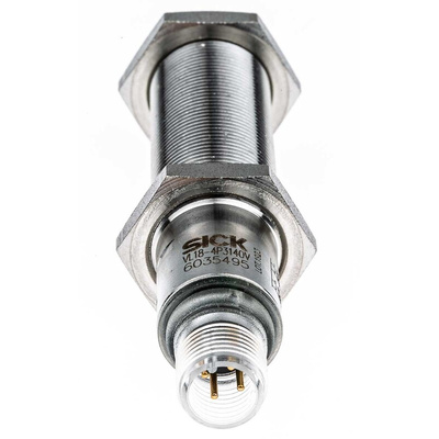 Sick Retroreflective Photoelectric Sensor, Barrel Sensor, 100 mm → 5 m Detection Range