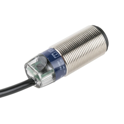 Telemecanique Sensors Through Beam Photoelectric Sensor, Barrel Sensor, 15 m Detection Range