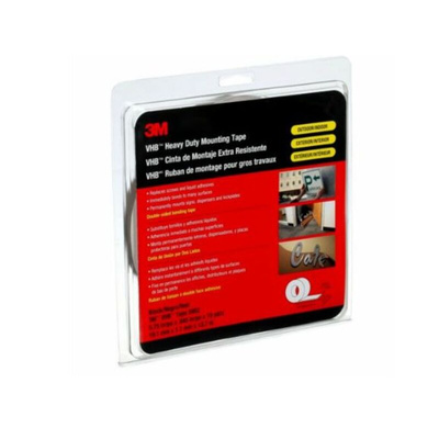 3M 5952F, VHB™ Black Foam Tape, 19mm x 14m, 1.1mm Thick