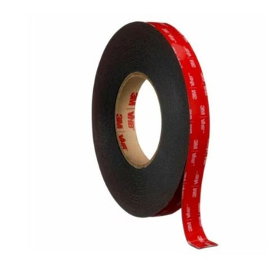 3M 5952F, VHB™ Black Foam Tape, 19mm x 14m, 1.1mm Thick