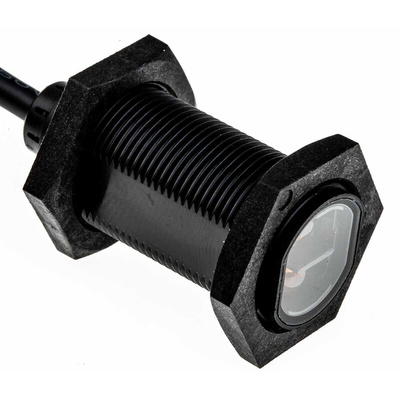 Omron Diffuse Photoelectric Sensor, Barrel Sensor, 1 m Detection Range