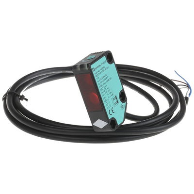 Pepperl + Fuchs Diffuse Photoelectric Sensor, Block Sensor, 1.2 m Detection Range