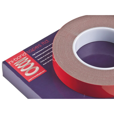 Hi-Bond VST 3120G Grey Foam Tape, 19mm x 33m, 1.2mm Thick