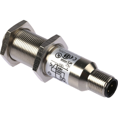 Carlo Gavazzi Diffuse Photoelectric Sensor, Barrel Sensor, 400 mm Detection Range