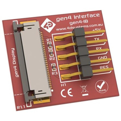 4D Systems Interface Board for gen4 Intelligent Display Modules