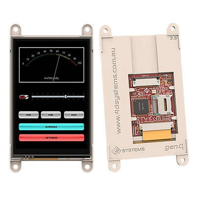 4D Systems gen4-uLCD-35DT TFT LCD Colour Display / Touch Screen, 3.5in, 320 x 480pixels