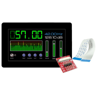 4D Systems gen4-uLCD-70DCT-CLB TFT LCD Colour Display / Touch Screen, 7in, 800 x 480pixels