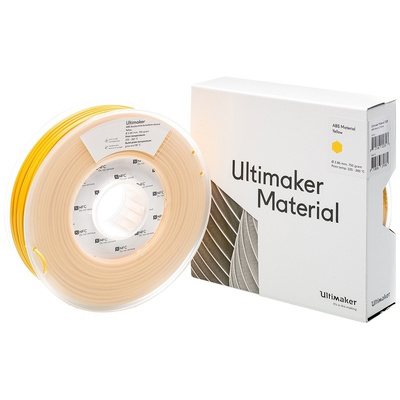 Ultimaker 2.85mm Yellow ABS 3D Printer Filament, 750g