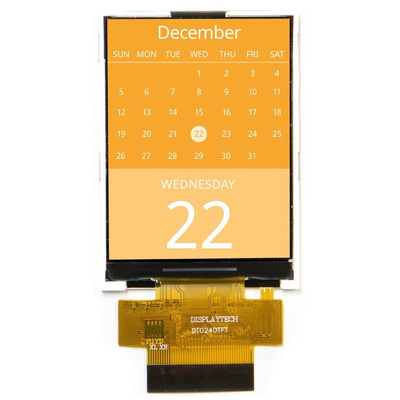 Displaytech DT024DTFT IPS TFT LCD Colour Display, 2.4in, 240 x 320pixels