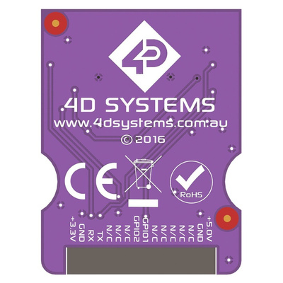 4D Systems MOTG RS-232 Add-On Module for gen4 LCD Displays