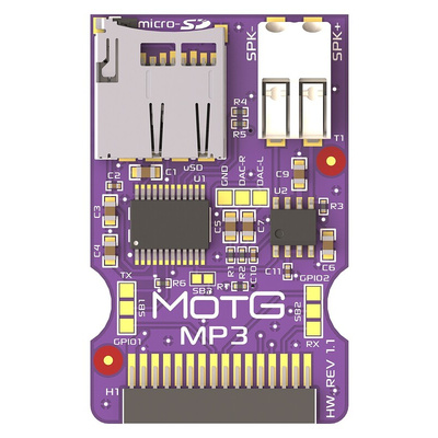 4D Systems MOTG MP3 Add-On Module for gen4 LCD Displays