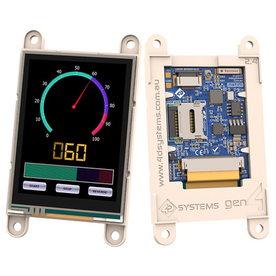 4D Systems gen4-IoD-24T TFT LCD Colour Display / Touch Screen, 2.4in, 240 x 320pixels