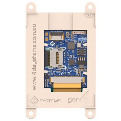 4D Systems SK-gen4-IoD-28T TFT LCD Colour Display / Touch Screen, 2.8in, 240 x 320pixels