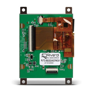 MikroElektronika MIKROE-2163 TFT LCD Colour Display / Touch Screen, 3.5in, 320 x 240pixels