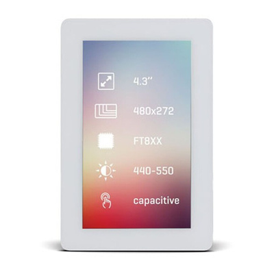 MikroElektronika MIKROE-2167 TFT LCD Colour Display / Touch Screen, 4.3in, 480 x 272pixels
