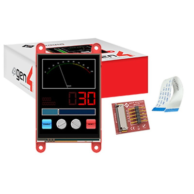4D Systems gen4-uLCD-28PT TFT LCD Display Module / Touch Screen, 2.8in, 240 x 320pixels