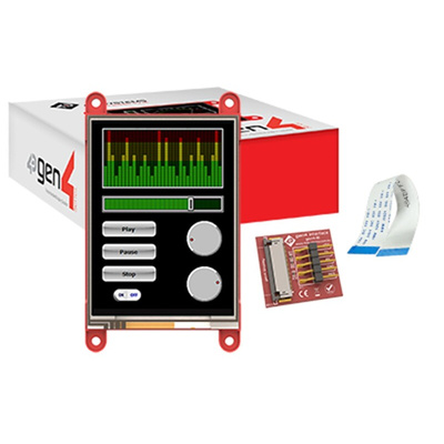 4D Systems gen4-uLCD-32PT-AR TFT LCD Display Module / Touch Screen, 3.2in, 240 x 320pixels