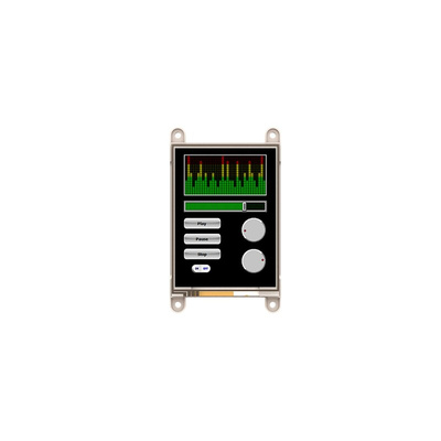 4D Systems gen4-uLCD-32PT-AR TFT LCD Display Module / Touch Screen, 3.2in, 240 x 320pixels
