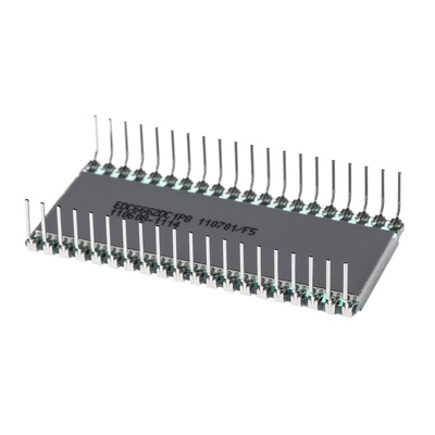 RS PRO 7-Segment LCD Display, Black on Grey, 1 Row by 3-1/2 Characters, Reflective