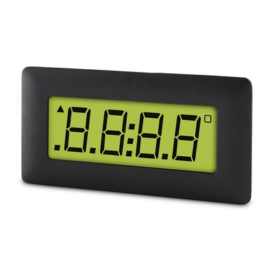 Lascar DDM 4-O 7-Segment LCD Display Grey, 1 Row by 4 Characters, Transflective