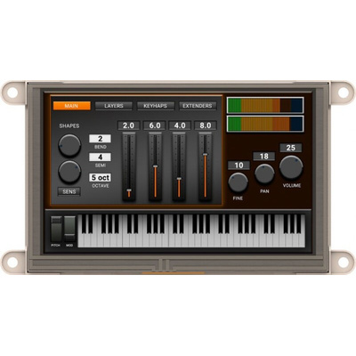 4D Systems gen4-FT812-50T TFT LCD Colour Display / Touch Screen, 5in WVGA, 800 x 480pixels