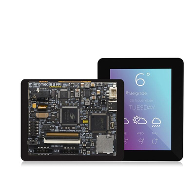 MikroElektronika MIKROE-4312 TFT LCD Display Module / Touch Screen, 3.5in, 320 x 240pixels